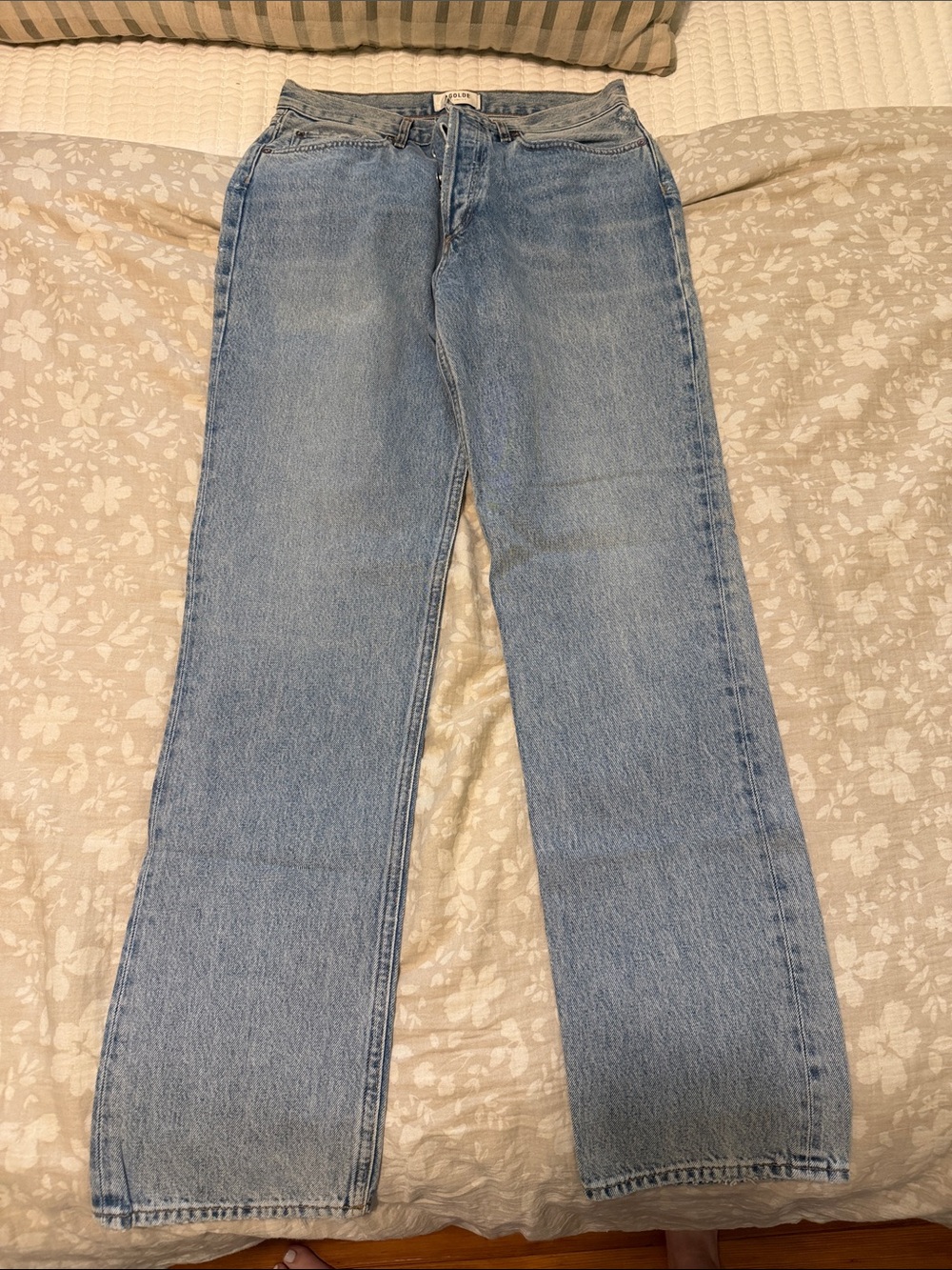 Agolde Straight Leg Jeans
